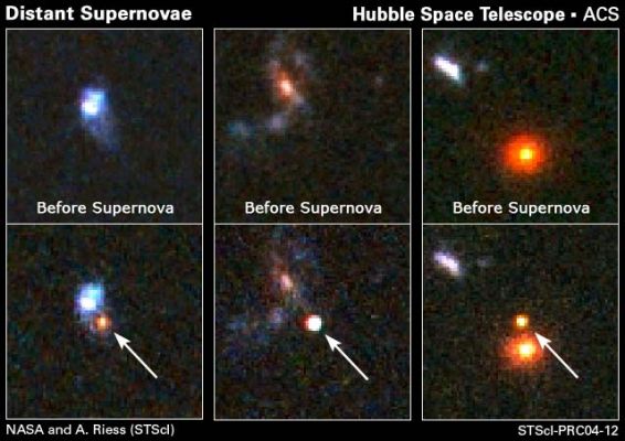 Various Distant Supernovae - HST
"...Solo, solo, me solo.
Solo, solo in mezzo ad un mare immenso!..."

Samuel Taylor Coleridge
Parole chiave: Hubble Images