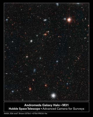 M 31 - The "Halo" of the "Andromeda" Galaxy - HST
"...Non est ad astra mollis e terris via..."

(Seneca)

"...Il percorso che dalla Terra conduce alle Stelle è impervio..."
Parole chiave: Hubble Images
