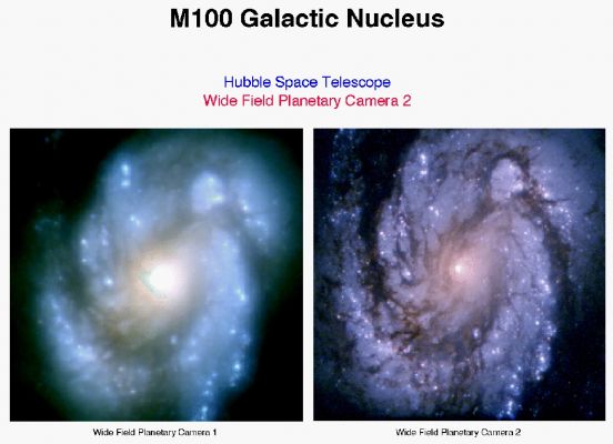 M 100 - Spiral Galaxy (Galactic Nucleus) - HST
"...Ex aspectu nascitur Amor..."

(Binder)

"...L'Amore (per tutte le cose) nasce dal modo in cui le vediamo..."
Parole chiave: Hubble Images