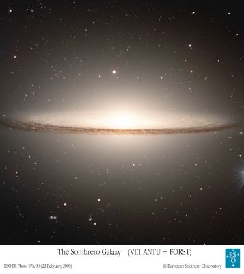 M 104 - The "Sombrero Galaxy"
"...Nihil est quod Deus efficere non possit..."

(Cicerone)

"...Non v'è nulla (nel Creato) che Dio non possa fare..."
Parole chiave: From Earth Images