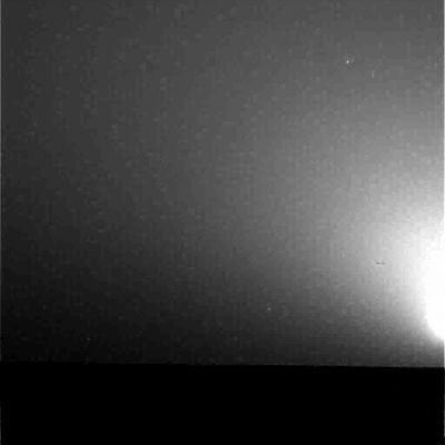More "star-like" objects in the Martian Sky (1)
...e/o pianeti particolarmente luminosi (Giove e la Terra stessa p.e.), possano risultare già visibili tempo prima che la notte sia scesa o, addirittura, mentre il Sole non è ancora tramontato del tutto. L'ipotesi è accettabile. Così come è accettabile un'altra ipotesi che ritiene responsabile dell'apparizione (come della scomparsa) di alcuni oggetti luminosi il cambio dei filtri/colore usati dalla camera del Rover per scattare le fotografie. Ciò che non è accettabile per entrambe le ipotesi è lo...
Parole chiave: Possible Orbital Anomalies