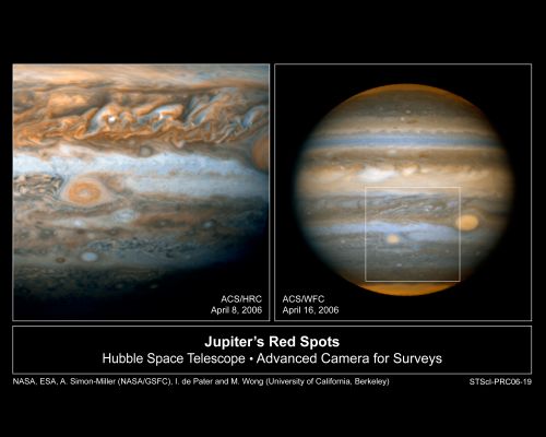 Jupiter and the "Red Spots"
Parole chiave: Hubble Images - Jupiter