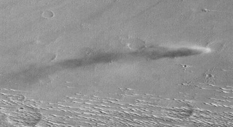 Dust Devil in Daedalia Planum (EDM - Original NASA/MGS/MSSS b/w Frame)
nessun commento
Parole chiave: Mars from orbit - Dust Devils