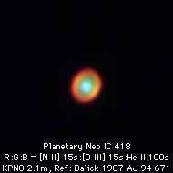 IC 418 - The "Spirograph Nebula"
"...Fra le tante eventualità da considerare allorchè cerchiamo di spiegare agli altri ed a noi stessi la feroce assurdità della Vita e degli eventi che la definiscono, c'è anche quella che Dio - sempre ammettendo che esista realmente - non abbia davvero alcun tipo di interesse nell'Uomo e nell'Umanità. 
Certo, è un'eventualità terribile, ma tuttavia possibile.

Il fatto, però, che si tratti di un'eventualità possibile - ancorchè spiacevole -, non deve farci sentire intitolati ad ignorare le Leggi Universali del Rispetto della Vita e della Dignità Umane..."

P.C. Floegers - "Conversations"
Parole chiave: From Earth Images
