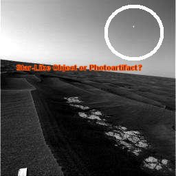 A light in the Sky... - Sol 871
Caption NASA originale:"Left NavCam Non-linearized Downsampled EDR acquired on Sol 871 of Opportunity's mission to Meridiani Planum at approximately 13:19:04 MLT".
Parole chiave: Martian Panorama - Possible Star-Like Object