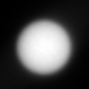 Martian Eclipse: Phobos (GIF Movie) - Sol 45
Caption NASA:"This animation shows the transit of Mars' moon Phobos across the Sun. It is made up of images taken by the Mars Exploration Rover Opportunity on the morning of the 45th Martian Day, or Sol, of its mission. 
This observation will help refine our knowledge of the orbit and position of Phobos. Other spacecraft may be able to take better images of Phobos using this new information. This event is similar to solar eclipses seen on Earth in which our Moon passes in front of the Sun. 
The images were taken by the Rover's Panoramic Camera". 
Parole chiave: Martian Eclipse