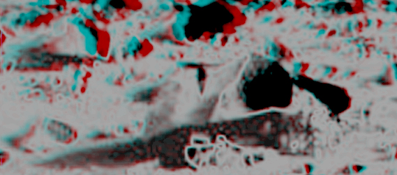 What's under that stone?!? (3) - Sol 443
Qualcosa che si "muove" e che "cresce", in qualche modo e per qualche scopo, si nasconde davvero sotto questa e sotto tantissime altre pseudo-rocce Marziane. 
E forse � proprio questa 'crescita sotterranea', ma capace di portare le sue conseguenze sino alla luce del Sole, la causa - o, almeno, una delle cause... - di tutta una serie di evidenti (sebbene costantemente ignorati al 100% dalle Istituzioni Scientifiche "accreditate") movimenti superficiali. Una serie di movimenti che, grazie all'aiuto, al talento ed alla pazienza del Dr Feltri, cercheremo di offrirVi sempre pi� spesso, sia sulle pagine a visione libera, sia - soprattutto - sulla Reserved Area.
Parole chiave: Mars rocks, sand and debris - Highly Controversial image