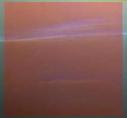 LIARS!!!
Questa è la sovrapposizione dei frames (1) e (3): l'immagine in verde-azzurro (dice la NASA) rappresenta il cielo del mattino ad Est, a 30° di altezza sull'orizzonte; l'immagine in rosso/rosa, invece - e sempre a detta della NASA - rappresenterebbe nuvole che si trovano ad un'altezza di 10° sull'orizzonte. La sovrapposizione ci mostra, inequivocabilmente, che i frames (1) e (3) sono, in realtà, lo stesso frame. Solo che il frame (1) è stato originariamente capovolto (dalla NASA) e "passato" sotto il filtro rosso.

Che tristezza. E comunque, dato che noi non pretendiamo che ci crediate sulla parola, andate a vedere Voi stessi: per il frame in versione rosa-rossa l'indirizzo è:
http://marsprogram.jpl.nasa.gov/MPF/ops/sol54.html; 
per il frame in verde-azzurro, invece, l'indirizzo è:
http://marsprogram.jpl.nasa.gov/MPF/ops/sol45-46.html.

Noi non siamo Scienziati, ma non siamo neppure dei poveri fessi...
Parole chiave: Martian Sky - clouds over Ares Vallis - Controversial