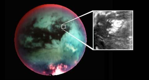 Cryovolcanism on Titan? (3)
Insomma: è più "credibile" che la nostra Scienza sia ancora fortemente limitata ed il nostro Sapere ancora - purtroppo - molto lontano dal potersi definire capace di interpretare con assoluta accuratezza una buona parte dei fenomeni che accadono nel nostro (piccolo) Sistema Solare e quindi nell'Universo oppure dobbiamo arrenderci all'idea che ormai 'abbiamo capito tutto' (o 'quasi tutto'...) e che ogni fenomeno è spiegabile facendo ricorso ad una macchina fotografica, ad uno spettrometro ad infrarossi ed a qualche altro aggeggio elettronico dalla sigla impossibile a pronunciarsi?

Scienza non è solo calcolo ma è anche (e forse soprattutto...) riflessione, umiltà, senso comune, capacità di meravigliarsi, capacità di dire - talvolta - "non sappiamo, non abbiamo idea di che cosa stiamo guardando".
Pensateci sopra...
Parole chiave: Saturn's Moons - Titan - Controversial Image