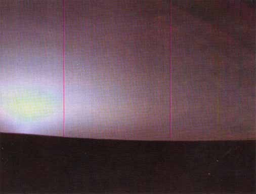 From the "Viking Archive" - Viking 2: a few seconds before Sunrise (1)
"...Early in the mission, when it became clear that there was a large amount of scattering particles in the lower atmosphere, we realized the potentially dramatic appeal of low Sun pictures. However, the first priority was to document the landscape with HR and color images. Following several weeks of successful operation on the Martian Surface we relaxed to the point of attempting exotic but high risk pictures...".
Parole chiave: Mars Panorama