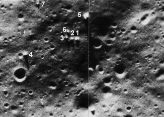 LO2-61H3 - The "Blair Cuspids" - identification of 7 interesting surface features
Le "Blair Cuspids" - conosciute anche come "Lunar Spires" - si trovano sul bordo occidentale del Mare della Tranquillità, a circa 300 Km di distanza dal luogo di allunaggio dell'Apollo 11. Ancora più precisamente, la NASA pone questi "oggetti" a (circa) 18 Km (in direz. Sud-Est) dal Cratere Ariadaeus B. Le indagini, ovviamente, non si fermano a questi dati ma noi abbiamo poco spazio a disposizione e quindi dobbiamo interromperci. A commento, dobbiamo dire che - effettivamente - le Cuspidi di Blair...
Parole chiave: Controversial - Moon surface anomalous features