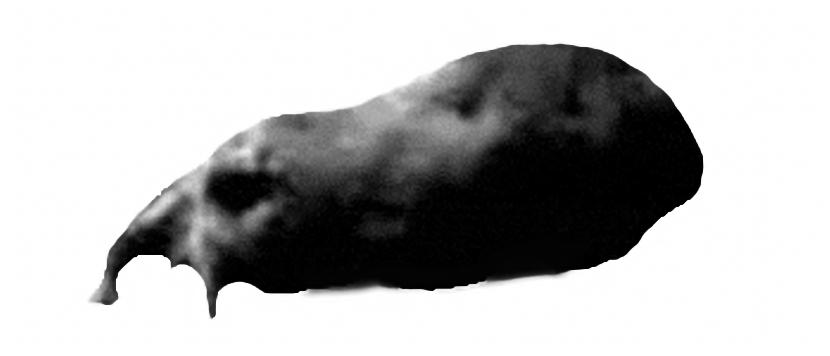 Skull-Rock: pseudo-rock or pseudo-fossil? (6) - from Sol 44
Ho cercato di fare 2 “isolamenti dell’Anomalìa dal resto dell'immagine e questo è il primo risultato.
Il contorno rispetta in maniera quasi perfetta quello che è il contorno dell’Anomalia e comprende le zone d’ombra nella parte che poggia sul terreno (ad esclusione della zona sinistra).

A mio parere questa zona non rispetta in maniera fedele quella che potrebbe essere la forma reale dell’Anomalia in quanto essa, come si vede, poggia su pietre e sabbia che ne mascherano i veri lineamenti.
Parole chiave: Controversial Mars' Surface Features