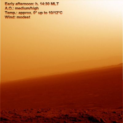 Martian Horizon, at different times of the day (7)
nessun commento
Parole chiave: Mars Horizon - natural colors