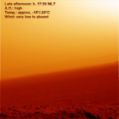 Martian Horizon, at different times of the day (8)
nessun commento
Parole chiave: Mars Horizon - natural colors