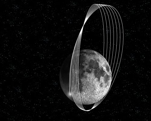 The "end" of SMART-1
Caption ESA originale:"This artist's impression shows the trajectory of ESA SMART-1 Spacecraft in the final phase of its mission, due to end through a small impact on the Lunar Surface. 
After two weeks of manoeuvres started on 19 June and concluded on 2 July 2006, the impact is now set to occur on the Near Side and most probably at 05:41 UT (such as 07:41 Central Europe Standard Time) on 3 September 2006".
Parole chiave: Impact of SMART-1