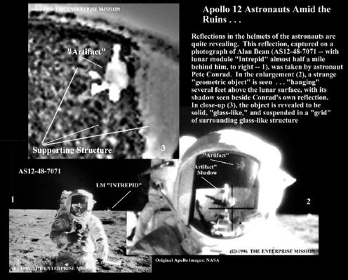 AS 12-48-7071 - What do you see in the Visor...According to Prof. Hoagland
Difficile da commentare. Vi suggeriamo di leggere il commento del Prof. Hoagland e quindi svolgere le proprie riflessioni.
Parole chiave: Highly controversial frame