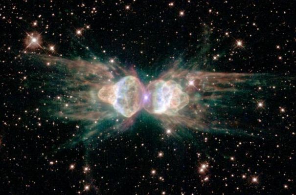 Ant Nebula - HST
"...Nella necessità di codificare, classificare e schematizzare tutto quello che vediamo, c'è la nostra incapacità di vedere le cose per ciò che esse sono davvero..."

P.C. Floegers - "Conversations"
Parole chiave: Hubble Images