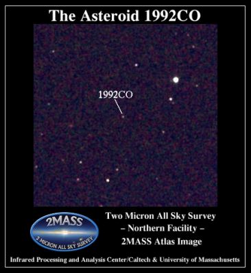 Asteroid 1992 CO
nessun commento
Parole chiave: Asteroids: images from Earth