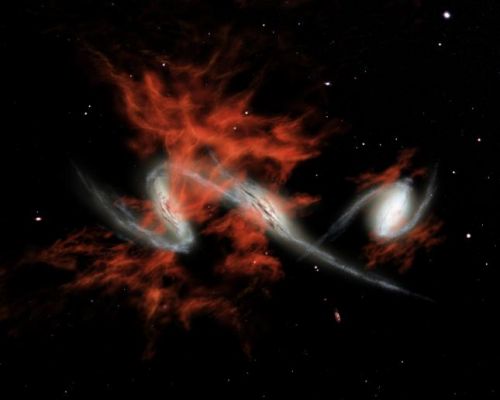 Giant Galactic Blobs
"...Non vi è alcun dubbio: coloro che riescono a non pensare al reale significato della propria Esistenza e coloro che non sono capaci di porsi domande sul senso ed il valore della propria e dell'altrui Vita, devono - per forza - essere già morti. 
Nessuna Creatura vivente, infatti, può - semplicemente - ignorare il fatto di esistere, di essere parte di una Specie, di possedere un Valore ed una Dignità - al pari di qualsiasi altro Essere - e di avere a propria disposizione un tempo limitato..."

P.C. Floegers - "Conversations"
Parole chiave: Artistic Views of the Universe