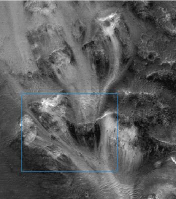 Dustfalls in Eos Chasma (2 - Original NASA/MGS/MSSS b/w - EDM n.1)
nessun commento
Parole chiave: Mars from orbit - Chasmas - Eos Chasma