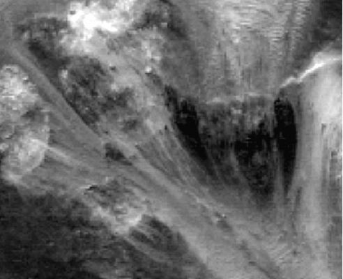 Dustfalls in Eos Chasma (2 - Original NASA/MGS/MSSS b/w - EDM n.2)
nessun commento
Parole chiave: Mars from orbit - Chasmas - Eos Chasma