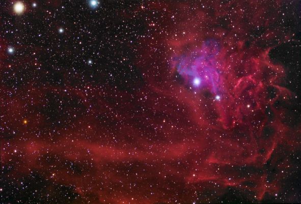 IC 405 - The "Flaming Star" Nebula
"...Doloris magnitudinem celeritas, diuturnitatem allevatio consolatur..."

(Cicerone)

"...La rapidità di un dolore ci fa sentire di meno la sua intensità; (ma) il sollievo (dal dolore) ce lo fa (comunque) sopportare anche attraverso un lungo tempo..."
Parole chiave: From Earth Images