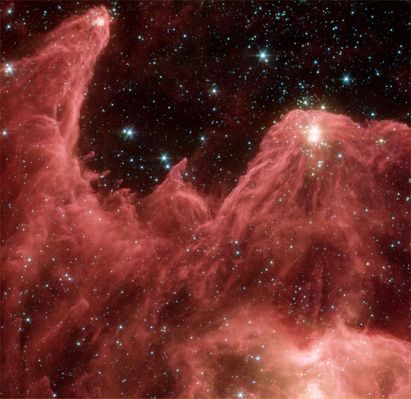 IC 1848 (alias W5) - Star Nursery
"...Ne dubita cum magna petes impendere parva..."

(Catone)

"...E' cosa saggia, allorchè si vuole realizzare un grande progetto, curare i dettagli..."
Parole chiave: From Space Images - SST