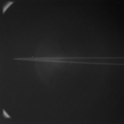 Jupiter's Ring
Description: Jupiter's Ring - Main Ring vertical structure including ripples 
Time: 2007-03-01 21:19:04 UTC 
Exposure: 3000 msec 
Target: Jupiter 
Range: 3,6 MKM 
Parole chiave: Jupiter from Space