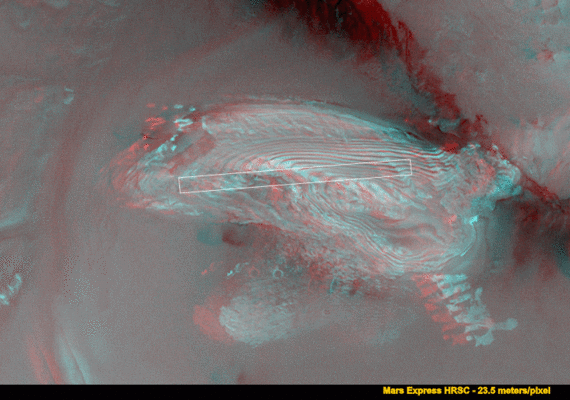 Juventae Chasma (High-Def-3D - EDM n.1; credits: ESA)
nessun commento
Parole chiave: Mars from orbit - Juventae Chasma