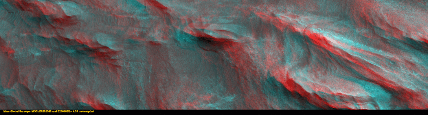 Juventae Chasma (High-Def-3D - EDM n.2; credits: ESA)
nessun commento
Parole chiave: Mars from orbit - Juventae Chasma