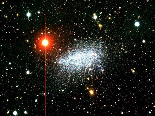 Leo A: Nearby Dwarf Irregular Galaxy
"...Amare nihil aliud est, nisi eum ipsum diligere quem ames, nulla indigentia, nulla utilitate quaesita..."

(Cicerone)

"...Amare non è nient'altro che dirigersi verso ciò che si ama, senza tener conto nè del (proprio) bisogno, nè del (proprio) profitto..."
Parole chiave: From Earth Images