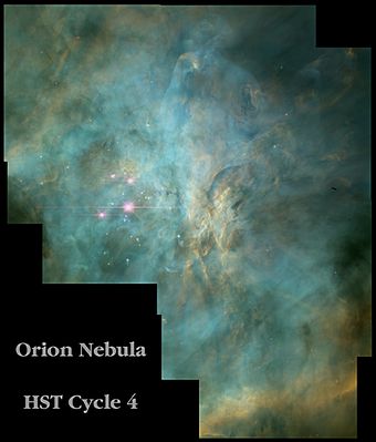 The 'Ghosts' deep inside M 42
"...In quale istante il continuo accumulo di informazioni ed esperienze diventa ciò che chiamiamo "consapevolezza"?..." 

dal film "I, Robot"
Parole chiave: Hubble Images