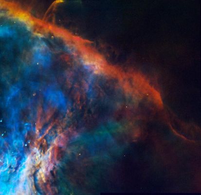 M 42 - Gas plume near the edge of the Great Orion Nebula
"...Ubi malos praemia sequuntur, haud facile quisquam gratuito bonus est..."

(Sallustio)

"...Quando i malvagi vengono premiati, il bene senza profitto difficilmente può essere operato..."
Parole chiave: Hubble Images