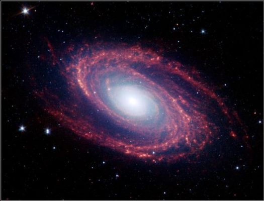 M 81 - Spiral Galaxy (SST)
"...God's Order is constant. Each time I reflect on Divine Order, I feel serene. My heart beats in a perfect rhythm and I breathe deeply and evenly. Immersed in Divine Order, I am restored: in my mind, in my body and in my soul..."
Parole chiave: From Space Images