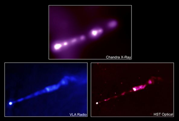 M 87 - Energetic Jet in X-ray, Radio and Optical
"...Oderint, dum metuant..."

Cicerone

"...Che mi odino, purchè mi temano..."
Parole chiave: From Space Images