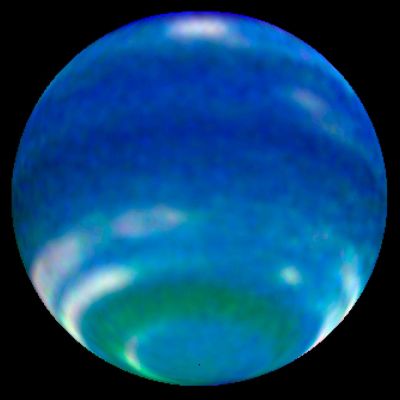 Spring on Neptune from the Hubble Space Telescope
Una meravigliosa visione dell'Emisfero Sud di Nettuno e delle immense formazioni nuvolose bianche che sembrano essere la causa del suo notevole (e recente) aumento di luminosità.
L'Estate, anche per questo mondo lontano, si sta dunque avvicinando!
Parole chiave: Neptune