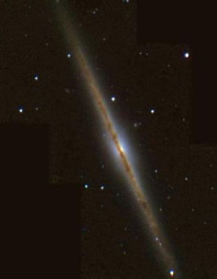 NGC 891
"...Non tutto quello che si trova in Natura deve necessariamente possedere ed esplicare una funzione: se così fosse, allora anche gli incapaci e gli uomini di governo potrebbero giustificare le loro esistenze ed arrogarsi un qualche merito..."

P.C. Floegers - "Conversations"
Parole chiave: From Earth Images