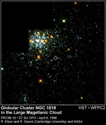 NGC 1818 - Globular Star Cluster
"Nous ne connaissons rien. Nous ne connaissons rien de la Nature ou de l'Essence de Dieu: pour savoir ce qu'il est, il faudrait etre Dieu meme"

Edgar Allan Poe - "Eureka"
Parole chiave: Hubble Images