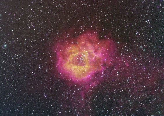 NGC 2237 - The "Rosette Nebula", and Globular Star Cluster NGC 2244
"...Dio esiste perchè noi esistiamo: vive nella nostra Coscienza, nella Coscienza dell'Umanità, nell'Universo che ci circonda. La nostra Coscienza lo invoca nei momenti più solenni di dolore e di gioia. L'Umanità ha potuto trasformarne e guastarne il Nome, ma mai sopprimerlo..."

(Giuseppe Mazzini)
Parole chiave: From Earth Images