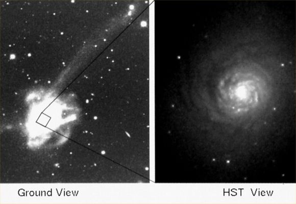 NGC 7252 - Spiral Galaxy
E forse è questo il mio Destino,
Pallida Luce di Stella, troppo lontana,
Mi confesso a te e tu, teneramente,
Scintilli e mi guardi senza parlare...

Pallida Luce di Stella, Amica mia,
Le scelte sono parte dell’Esistenza,
Come i dilemmi e le ansietà,
Ma nel Dolore, lo sai, noi siamo soli...

E se questo fosse il mio Destino
Pallida Luce di Stella, Amica mia,
Mi ritroverò a piangere, nella Notte,
E, per sempre solo, ascolterò il mio Niente...

Pallida Luce di Stella, ascoltami,
Che sarà di me e del mio cuore?
Che sarà di questo passaggio fugace?
Che sarà di noi e dei nostri sogni?

Non hai parole, lo so, ma io ti guardo
E guardandoti ti chiedo, Amica mia,
Pallida Luce di una Stella lontana,

Sorridi per un istante e amami,
Scintilla una volta ancora e guardami,
Sussurrami una preghiera e guidami....

P.C. Floegers - "Poesie"
Parole chiave: Hubble Images