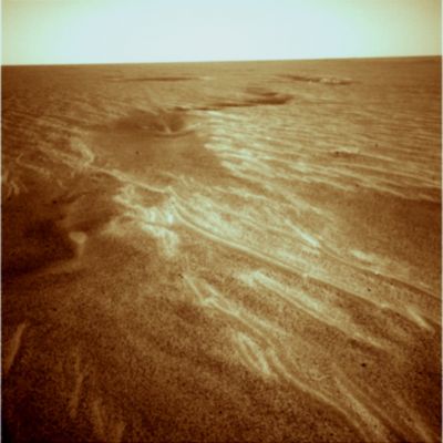 Early Days... (context image - true colors) - Sol 72
Un frame realmente speciale che cela qualcosa di davvero interessante e che troverete in dettaglio nel quadro successivo...
Parole chiave: Martian Horizon - Meridiani Planum