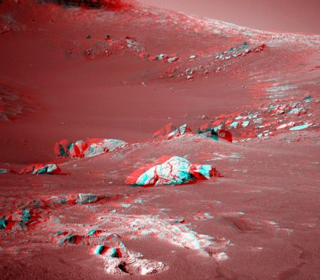 Endurance Crater, the Dunes and Wopmay (3D) - Sol 265
nessun commento
Parole chiave: Mars rocks, sand and debris - Endurance Crater - Wopmay