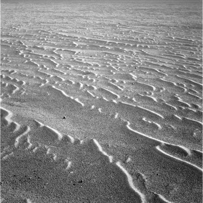 "Side-Winders" from Sol 358 (3)
Completamento della panoramica delle "Side-Winders". 
Per questo frame è stato usato il "Filtro 7".
Parole chiave: Martian dunes