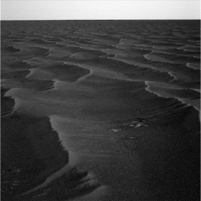 Side-Winders, on Sol 405 (2)
vedi il commento al frame precedente
Parole chiave: Martian dunes