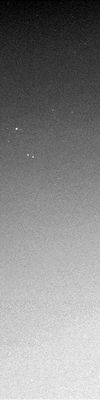 The Stars that Llght-up the Martian Sky! (6) - Sol 449
Sono le 19:17:33 MLT ed il cielo di Marte sta diventando davvero stellato ed affascinante ma...Noi, di oggetti MOLTO luminosi ed interessanti, ne vediamo almeno TRE!
Qual'è la Terra (se uno dei tre è la Terra...) e che cosa sono gli altri due?

Il filtro/colore usato è il n. 5.
Parole chiave: Martian Sky