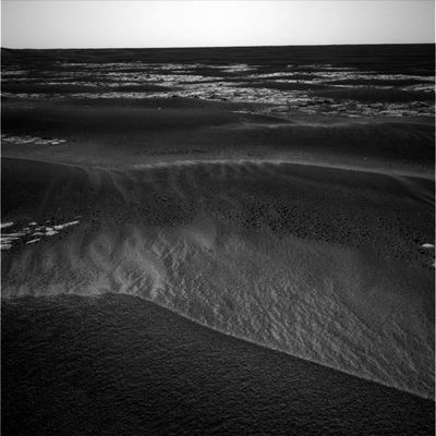 Erebus' surroundings: panorama from Sol 616 (3)
nessun commento
Parole chiave: Mars Panorama - Erebus Crater
