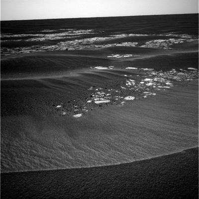 Erebus' surroundings: panorama from Sol 616 (4)
nessun commento
Parole chiave: Mars Panorama - Erebus Crater