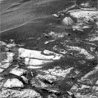 Wonderful Paving... (3) - Sol 659
Left Pan-Camera Non-linearized Full frame EDR acquired on Sol 659 of Opportunity's mission to Meridiani Planum at approximately 11:57:19 MLT. Camera commanded to use Filter 2 (753 nm). 
Parole chiave: Martian Paving - Erebus Area