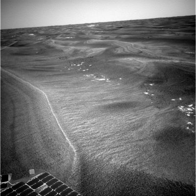 The Dunes around Opportunity (4) - Sol 760
nessun commento
Parole chiave: Mars Panorama - The Horizon of Meridiani Planum