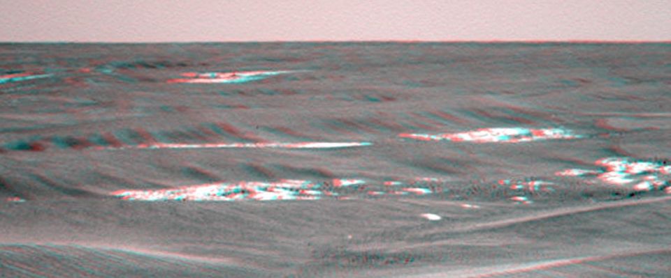 The Dunes around Opportunity - 3D (2) - Sol 760
nessun commento
Parole chiave: Mars Panorama - The Horizon of Meridiani Planum (3D)